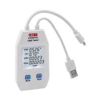 USB A / C   тестер напряжения 4-24V 0.05-3A LCD QC3 QC4