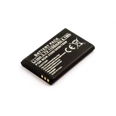 Aku Nokia BL-5C asendus 3.7V 1000mAh