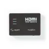 3-ne HDMI lüliti, 3-sisendit - 1-väljund, manuaalne 1080p