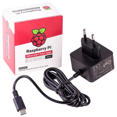 Toiteplokk SC0217 Raspberry Pi 4 Must