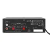 Helivõimendi Max AV340 2*50W BT USB MP3 Must, karaoke sisend