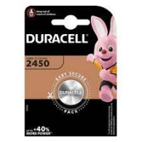 Patareid 3V CR2450 Duracell liitium 24.5mm 5mm