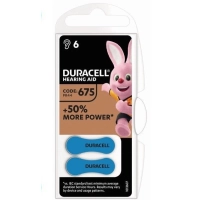 Patareid 6tk ZA13 kuuldeaparaadi Duracell Activair