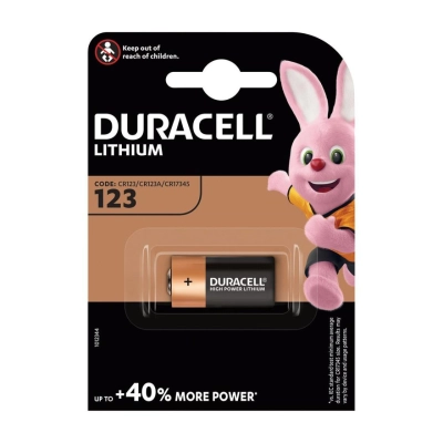 Patarei 3V CR123A Duracell