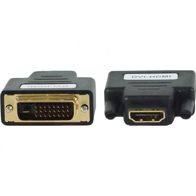 Üleminek Adapter DVI-D (24+1) pistik HDMI pesa