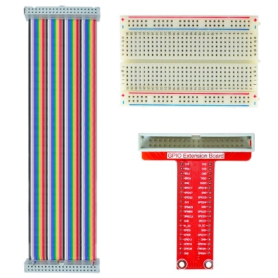 Raspberry Pi GPIO moodul +kaabel +mak.laud