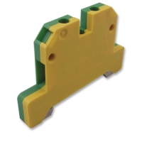 DIN Rail Mount Terminal Block, 2 Ways, 26 AWG, 12 AWG, 6 mm², Screw  066106 EK2.5/35