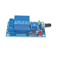 1 Channel 12V Flame Sensor Relay Module Fire Flame Detection Fire Alarm /  250V 10A AC or 30V 10A DC