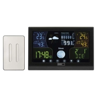 Weather Station inside/outside temp, humidity, weather forecasting, baro