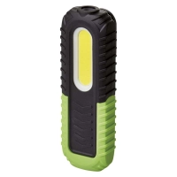 Flashlight 400lm COB LED + LED battery 2000mAh