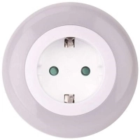 LED öölamp 0.63W 230VAC Schuko pesa