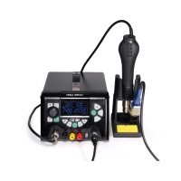 Soldering station 120W + Hot Air 700W + Laboratory Power Supply 30VDC 5A USB 5V 2A