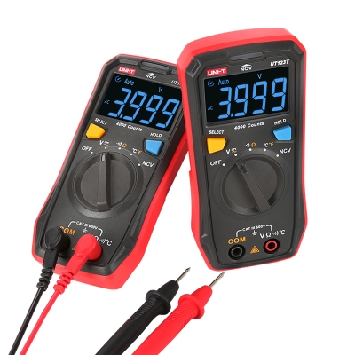 UNI-T UT123T ACV/DCV/R/t/NCV  pocket-sized residential multimeter