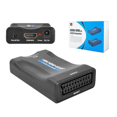 HDMI -> SCART muundur konverter