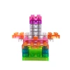 Constructor colorful set of LED lamp blocks 19pcs