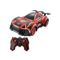 Sportauto RC 2WD 1:16 puldiga "tossav" tuledega punane