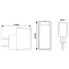 Toiteadapter 12V 1A 12W pistik 2.1/5.5mm SMPS