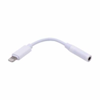 Apple Lightning -> 3.5mm pesa üleminek Well Valge