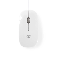 USB Mouse 3 button 1000dpi USB White