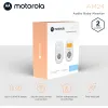 Радионяня с микрофоном Motorola AM24 + датчик температуры Белый