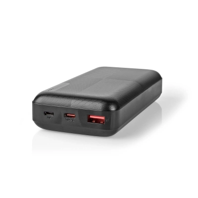 Akupank 20000mAh 3A USB A/C/microB QC3.0 PD 18W