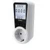 Power meter through socket 7 modes 230VAC 16A white 3680W