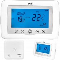 Wireless thermostat WT-08 white 868MHz WiFi Tuya