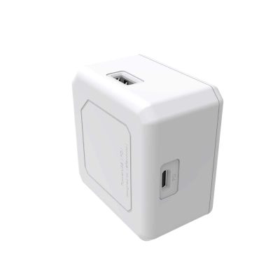 Зарядка, блок питания Allocacoc PowerUSB PD 60W EU, белая