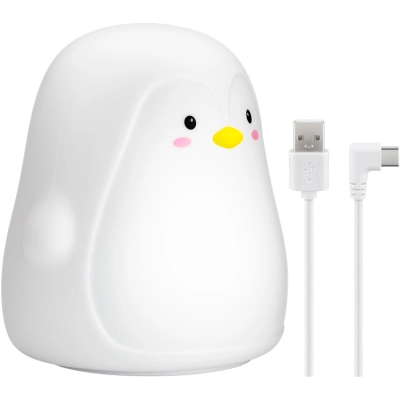 LED öölamp "Pingviin" RGB akuga 1.2Ah USB-C