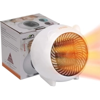 Heater for table 500W ceramic white 14cm Meijubol