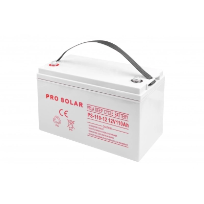 Battery 12V 110Ah deep cycle for solar panels