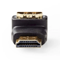 Переход HDMI под углом вниз, позолоченный