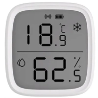 Sonoff Zigbee temperatuuri ja niiskuseandur LCD