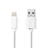 USB 2.0 - Apple Lightning кабель 2m, белый MFI