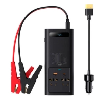 Muundur siinusinverter 12V->230V 300W USB-C/A QC3.0 Baseus