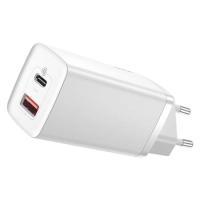 Quick Charger Baseus GaN2 Lite USB-C USB-A 65W EU white