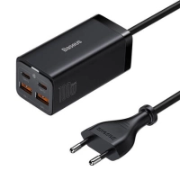 USB charger Baseus GaN3 Pro 100W USB-A USB-C black