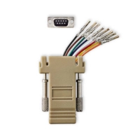 DB9 pesa - RJ45 pesa DB9F-RJ45F 8-pin üleminek