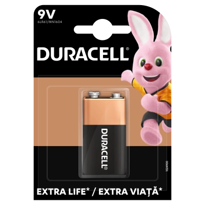 1tk patarei Krona, 6LR61 9V Duracell