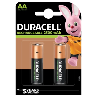 Akud Ni-Mh 1.2V 2500mAh AA R6 2tk pakis Duracell