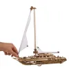 Serenity's Dream yacht mechanical model kit, 365 parts