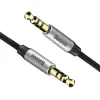 3.5mm stereo pistikutega kaabel 1.5m Baseus Yiven M30 must