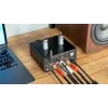 Tube amplifier K&M 2*100W RCA/BT/opt/coax 230VAC 24VDC black