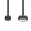 USB Cable USB 2.0 | USB-A Male | USB Micro-B Male |2m | black