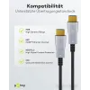 HDMI 2.1 optiline kaabel 30m 8K@60Hz 4K@120Hz 48Gbps