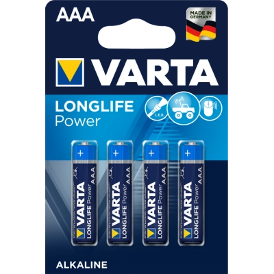 Varta LongLife Power AAA/LR03 батарейка 4-шт