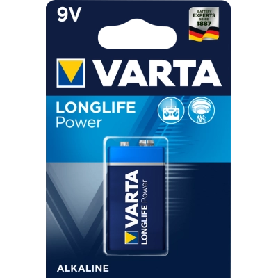 6LR61 MN1604 E 4922 9V patarei Varta Longlife Power