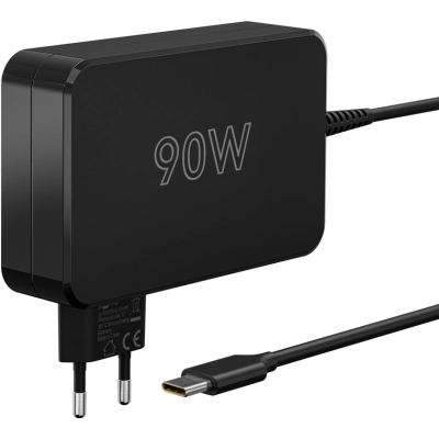 Sülearvuti laadija USB-C PD 90W must juhe 1.8m