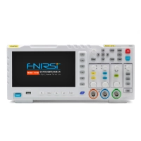 Fnirsi  1014D 2 kanaliga ostsilloskoop 7" TFT 100MHz 1GS/s + DDS