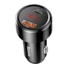 Car charger Baseus Magic USB + USB-C QC 4.0 PD 45W, black